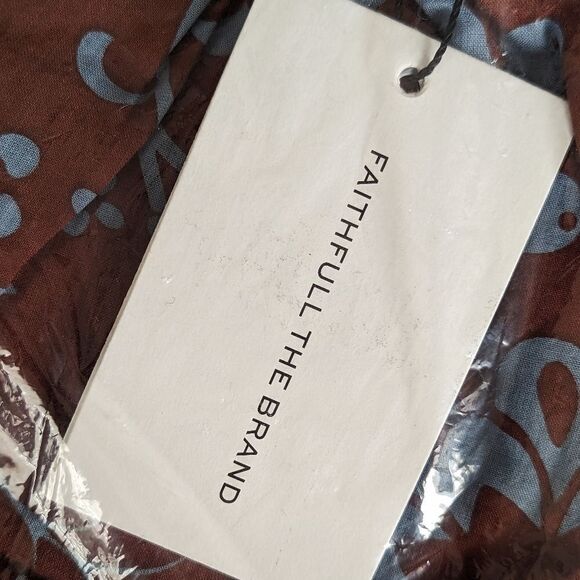 Vacation Brise Maxi Dress Oceania Floral Print Halter NWT US sz 6 / M Summer - Picture 8 of 10